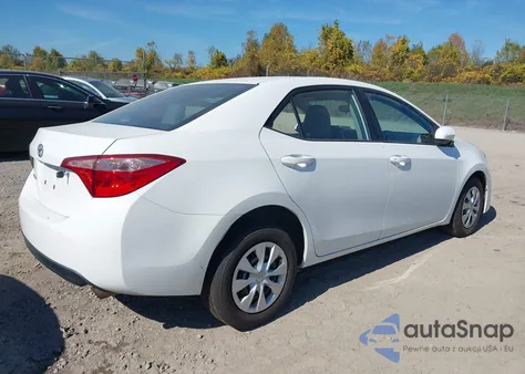 2017 Toyota Corolla L z USA, uszkodzony, nr VIN 2T1BURHE4HC752223